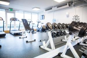 Фітнес-центр і / або тренажери в Comwell Hvide Hus Aalborg