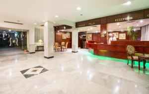 Vstupní hala nebo recepce v ubytování Obelisk Nile Hotel Aswan + 37 fotografií