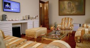Телевізор і / або розважальний центр в Zepter Hotel Vrnjacka Banja, member of Zepter Hotels