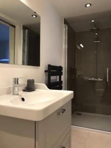 Et badeværelse på Le Mont Joly