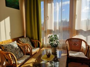 Posezení v ubytování FerienAppartments Landhaus FühlDichWohl