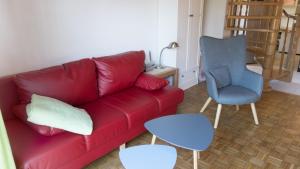 Posezení v ubytování Ferienhaus Elbtalaue