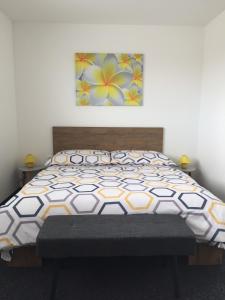 Postel nebo postele na pokoji v ubytování Apartmány Miromar