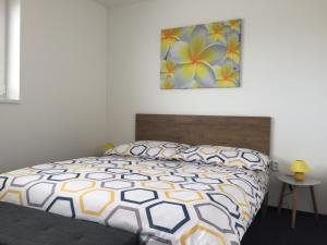 Postel nebo postele na pokoji v ubytování Apartmány Miromar