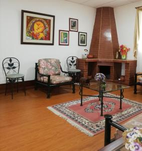 Posezení v ubytování Quinta Spa El Rosal