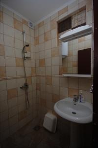 Koupelna v ubytování Apartments Astel