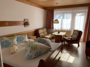 Istumisnurk majutusasutuses Gasthof Gemse