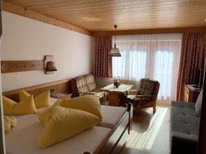 Istumisnurk majutusasutuses Gasthof Gemse