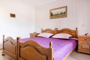 Ein Bett oder Betten in einem Zimmer der Unterkunft Apartment Pula 6