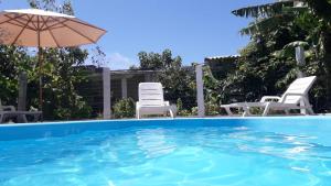 Piscina en o cerca de Jardim da Lagoa Casas de aluguel de temporada