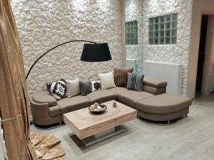 Posezení v ubytování Olive Grove Deluxe apartment