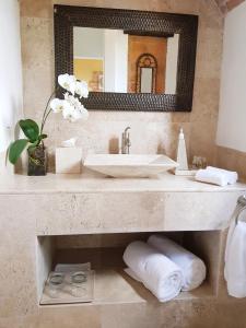 Koupelna v ubytování Casa Embrujo Morelia - Boutique