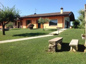 Zahrada ubytování Villa Pasini