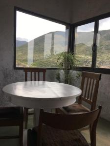 
Una imagen general de la montaña o una montaña tomada desde la casa de vacaciones
