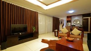 Et tv og/eller underholdning på Villa 58 Tanah Lot