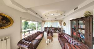 Istumisnurk majutusasutuses Sunčani Breg Apartments Vrdnik