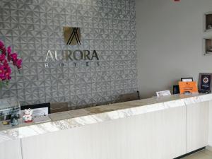 Certifikát, hodnocení, plakát nebo jiný dokument vystavený v ubytování Aurora Hotel