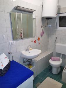 Koupelna v ubytování Apartman Kristin