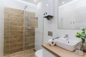 Kúpeľňa v ubytovaní Central Apartments Piwna