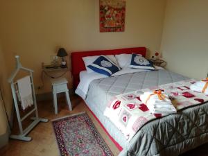 Katil atau katil-katil dalam bilik di Casa dolce casa