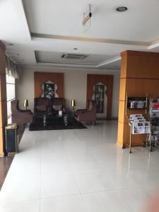 Χώρος καθιστικού στο Nawara Furnished Units - Al Aziziyah