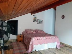 TV a/nebo společenská místnost v ubytování Tiradentes Pousada Ramalhete