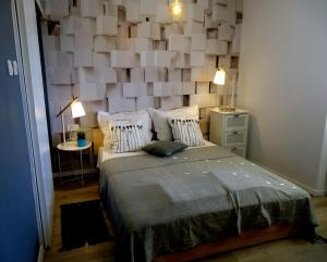 Postel nebo postele na pokoji v ubytování Apartman for 4 - Lovreta