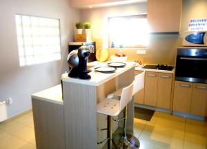 Kuchyň nebo kuchyňský kout v ubytování Apartman for 4 - Lovreta