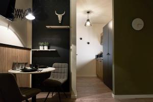 Kuchyň nebo kuchyňský kout v ubytování Hotel Zuid