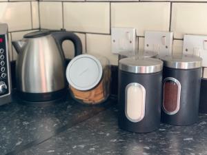 Coffee and tea making facilities at Eskdaill Place Apartment