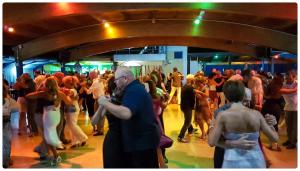 a group of people dancing at a party at Tra mare e monti in Chieti