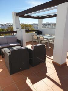 Balkón nebo terasa v ubytování Condado de Alhama Apartment