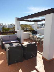 Balkón nebo terasa v ubytování Condado de Alhama Apartment