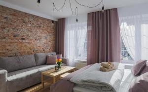 Posedenie v ubytovaní Central Apartments Piwna
