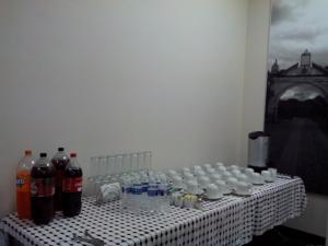 Nápoje v ubytování Hotel Puente Real