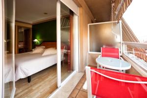 Posteľ alebo postele v izbe v ubytovaní Hotel Torrepalma