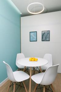 Posedenie v ubytovaní Happy apartment, warmth, comfort, turquoise