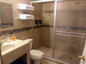 Koupelna v ubytování Confortable y acogedor Departamento por UACH II