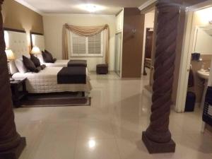 Postel nebo postele na pokoji v ubytování Confortable y acogedor Departamento por UACH II
