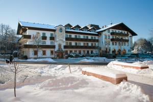 Hotel zur Post v zimě