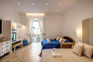 Posezení v ubytování Sorrento Square Suites