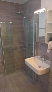 Kúpeľňa v ubytovaní Holiday Home Zillertal - Haus Gigl