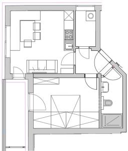 Půdorys ubytování Holiday Home Zillertal - Haus Gigl
