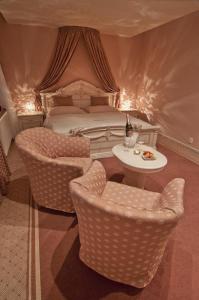 Posezení v ubytování Hotel Bila Ruze