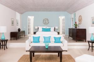 Χώρος καθιστικού στο Carlisle Bay