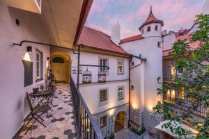 Budova, v ktorej sa apartmánový hotel nachádza