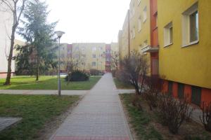 Budynek, w którym mieści się apartament
