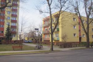 Budynek, w którym mieści się apartament