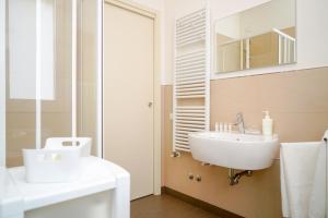 Koupelna v ubytování Appartamento Il Castello