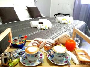 Postel nebo postele na pokoji v ubytování B&B 36 Passi dal Mare